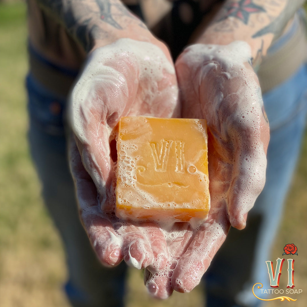 Skin Secrets: How All Natural Soap Elevates Tattoo Healing