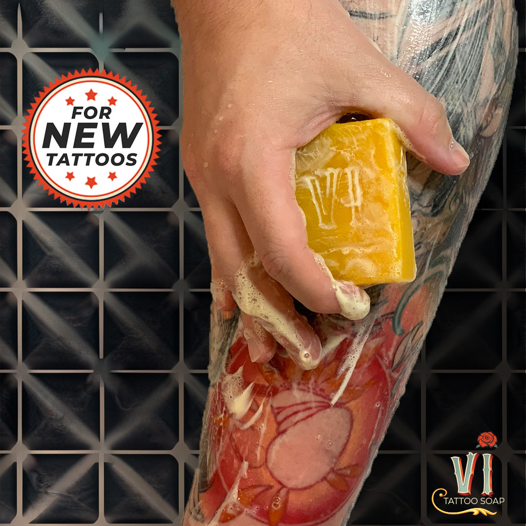 Revolutionizing Tattoo Aftercare: VI Tattoo Soap Redefines Post Tattoo Healing with All-Natural Bar Soaps