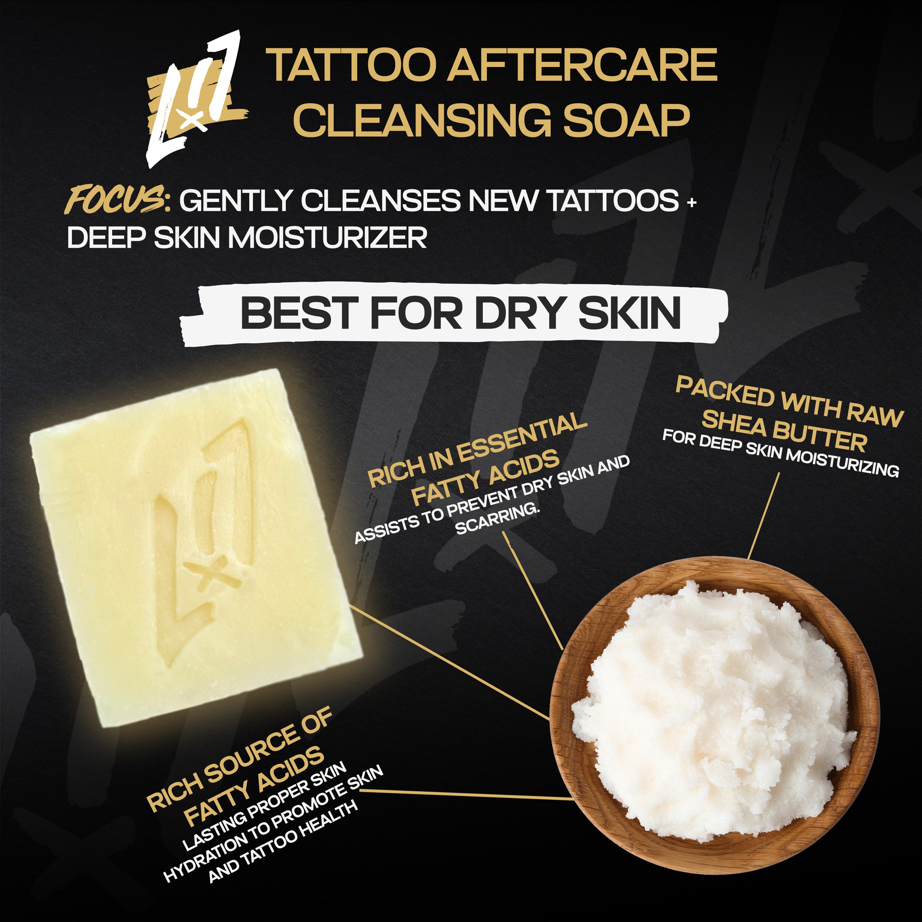 Tattoo Aftercare Soap 3 Pack